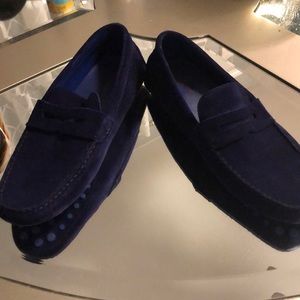 Zara blue suede shoes (Mens)